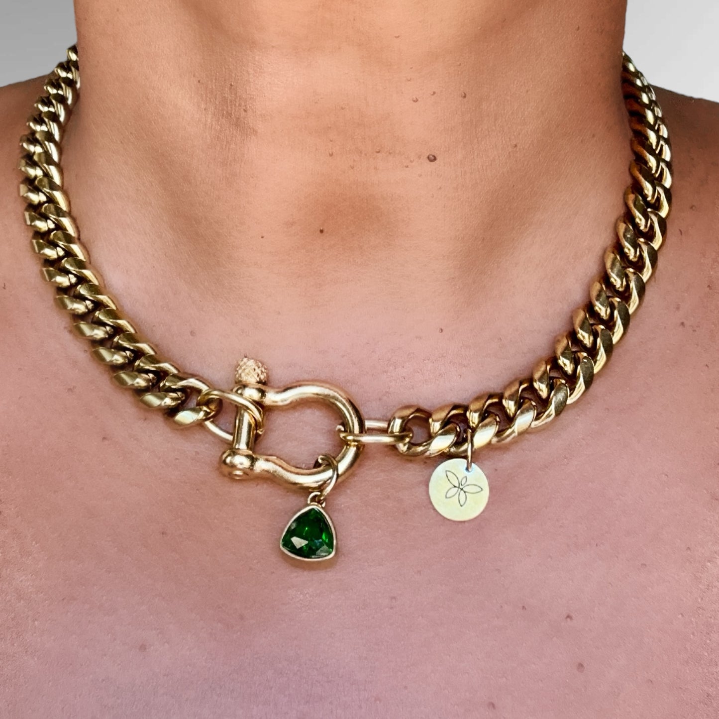 SANTANA GEMSTONE NECKLACE - Butterfly Alley Jewelry