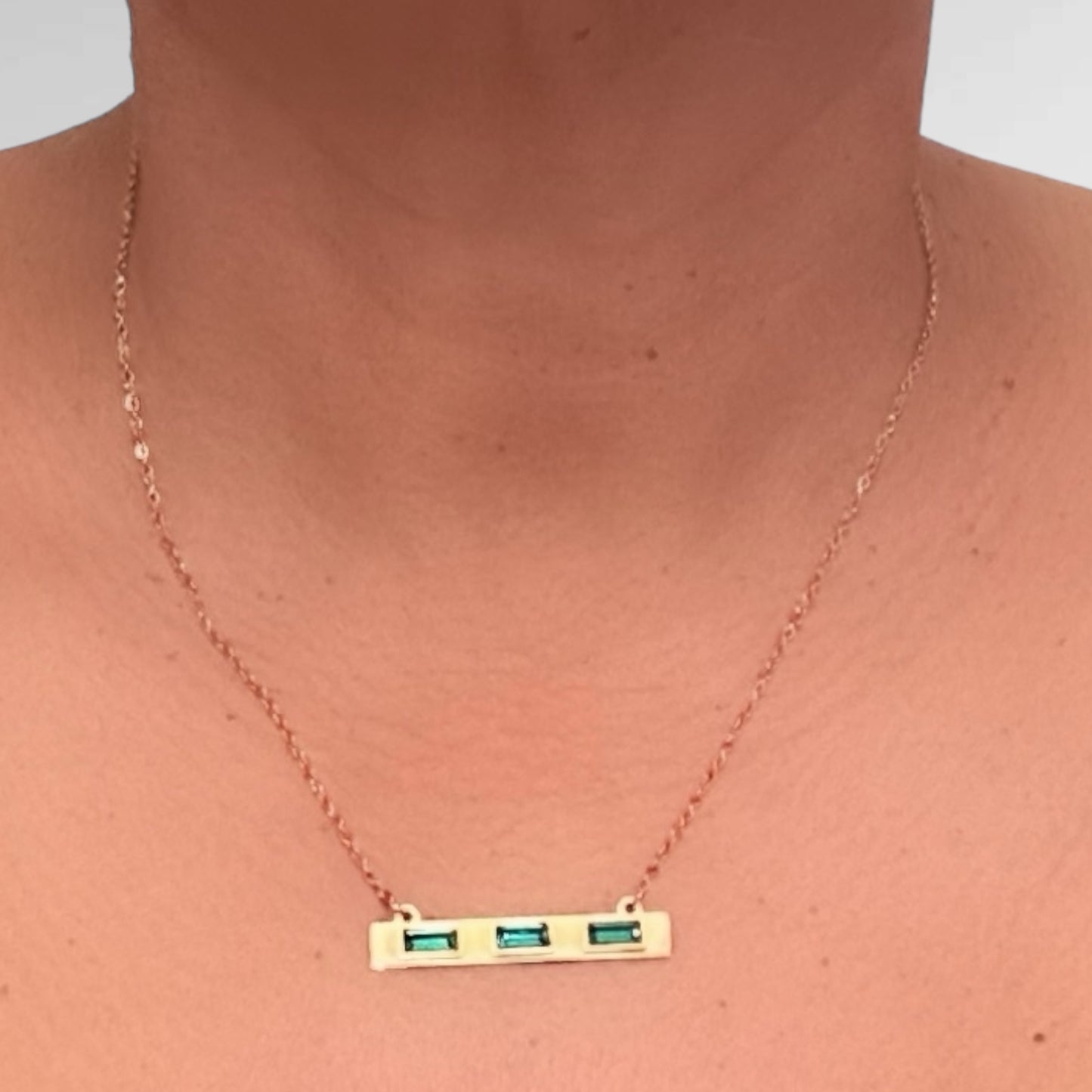 GREEN WITH ENVY NECKLACE - Butterfly Alley Jewelry
