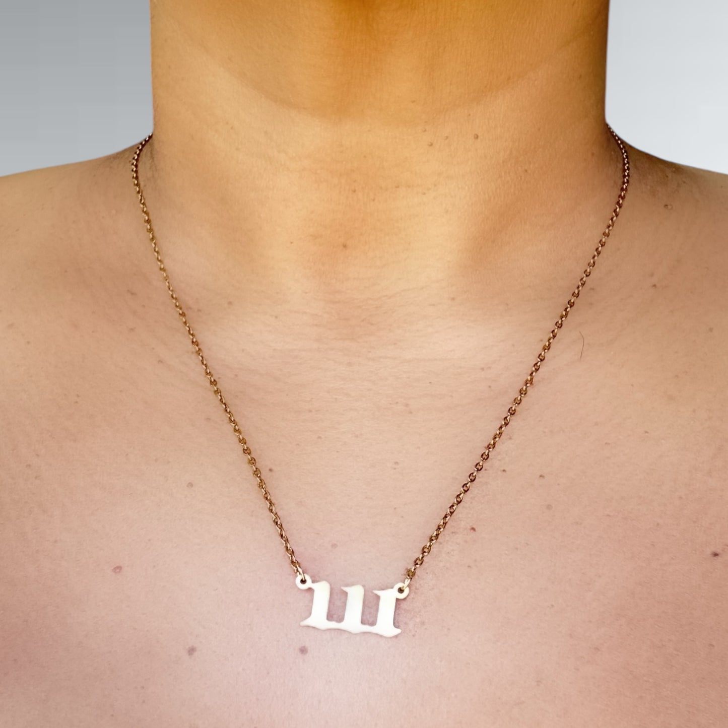ANGEL NUMBER NECKLACE