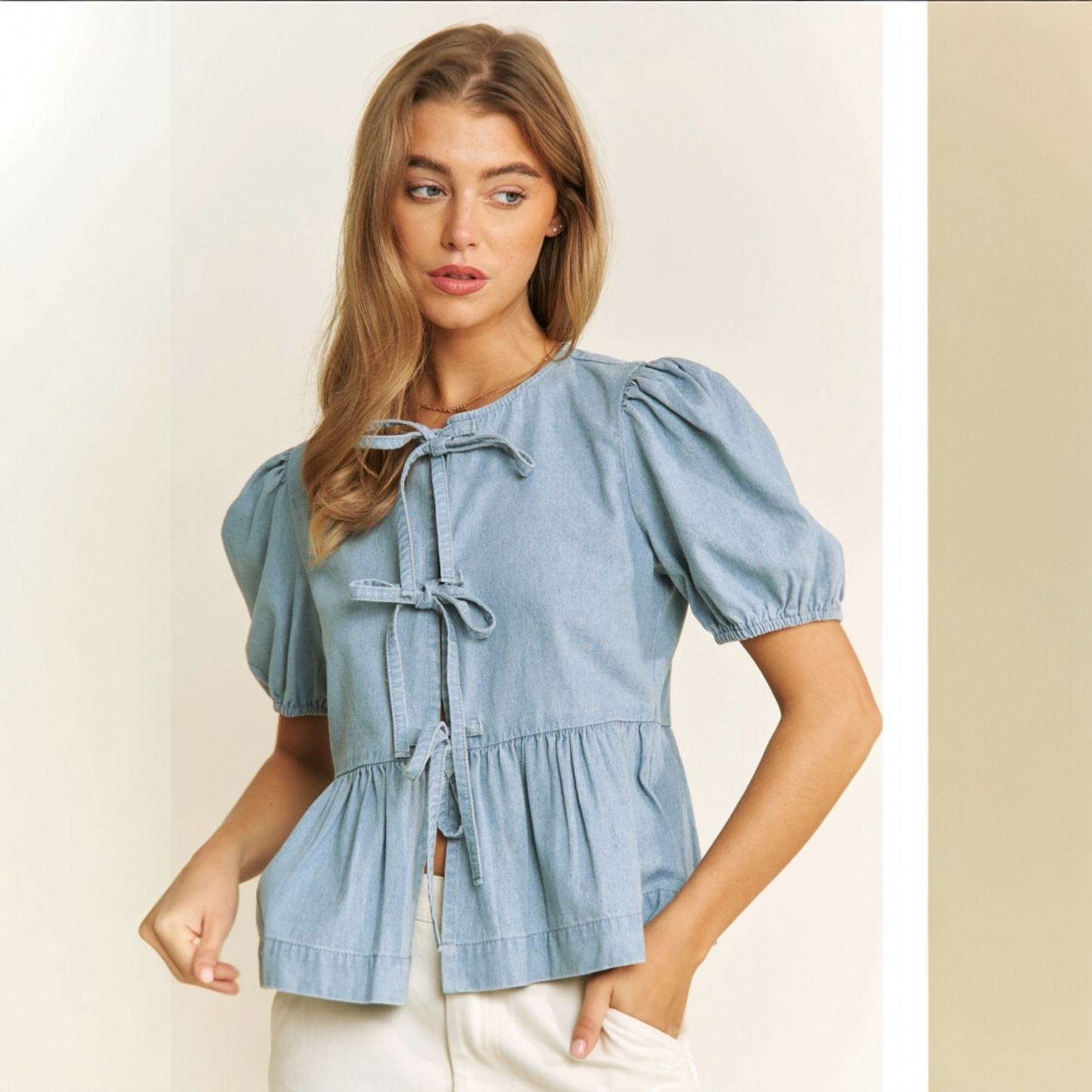 RILEY BABYDOLL TOP