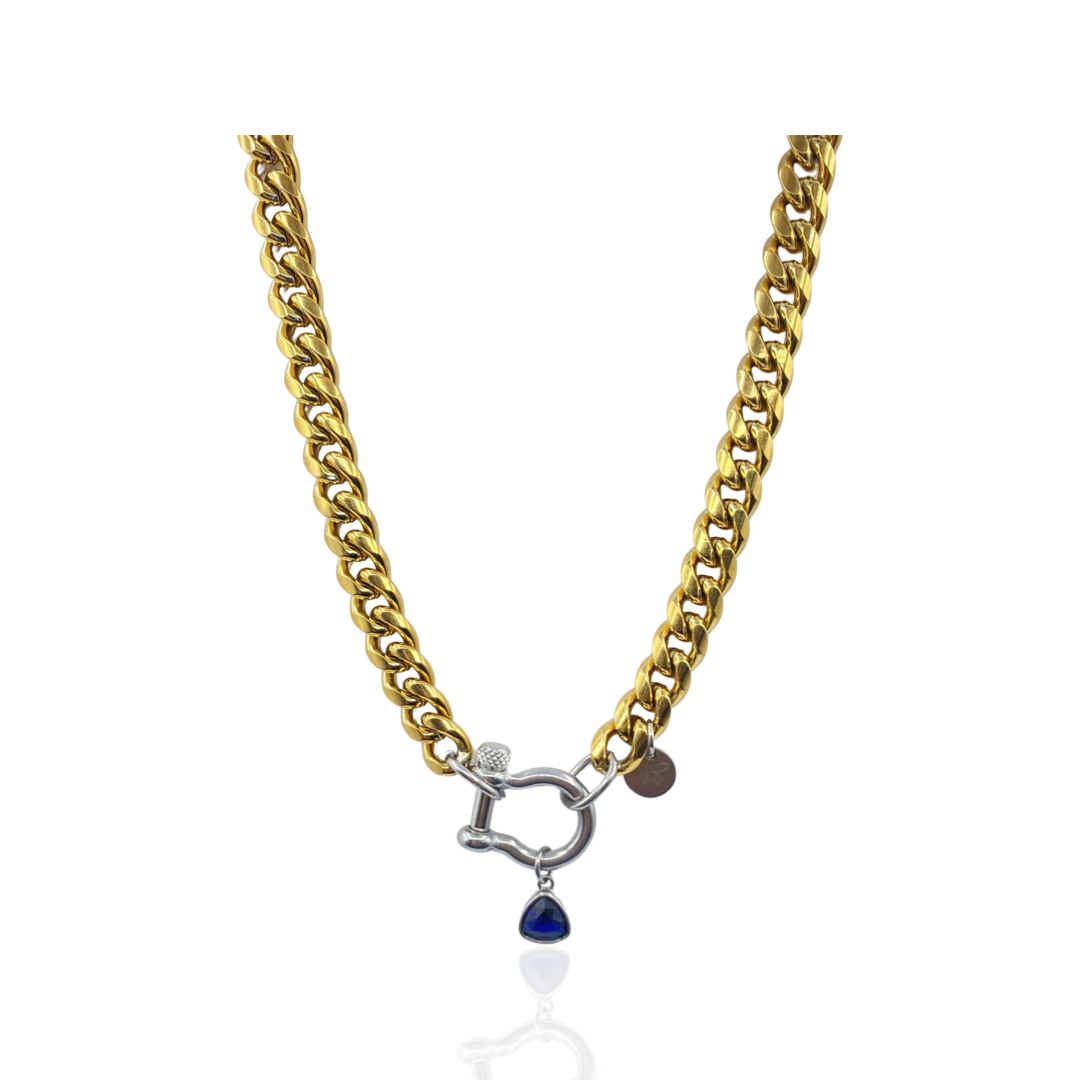 SANTANA GEMSTONE NECKLACE - Butterfly Alley Jewelry