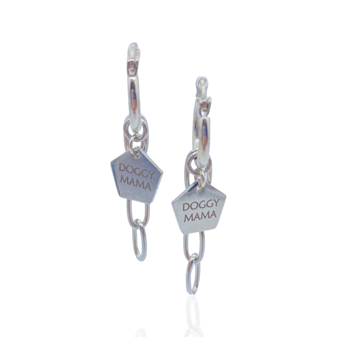 DOGGY MAMA EARRINGS - Butterfly Alley Jewelry