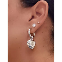 Load image into Gallery viewer, BOLIVIA HEART EARRINGS
