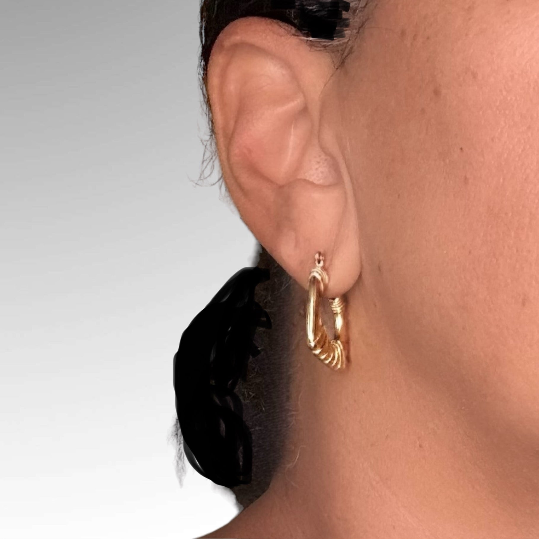 EXTRA HOOP EARRINGS - Butterfly Alley Jewelry