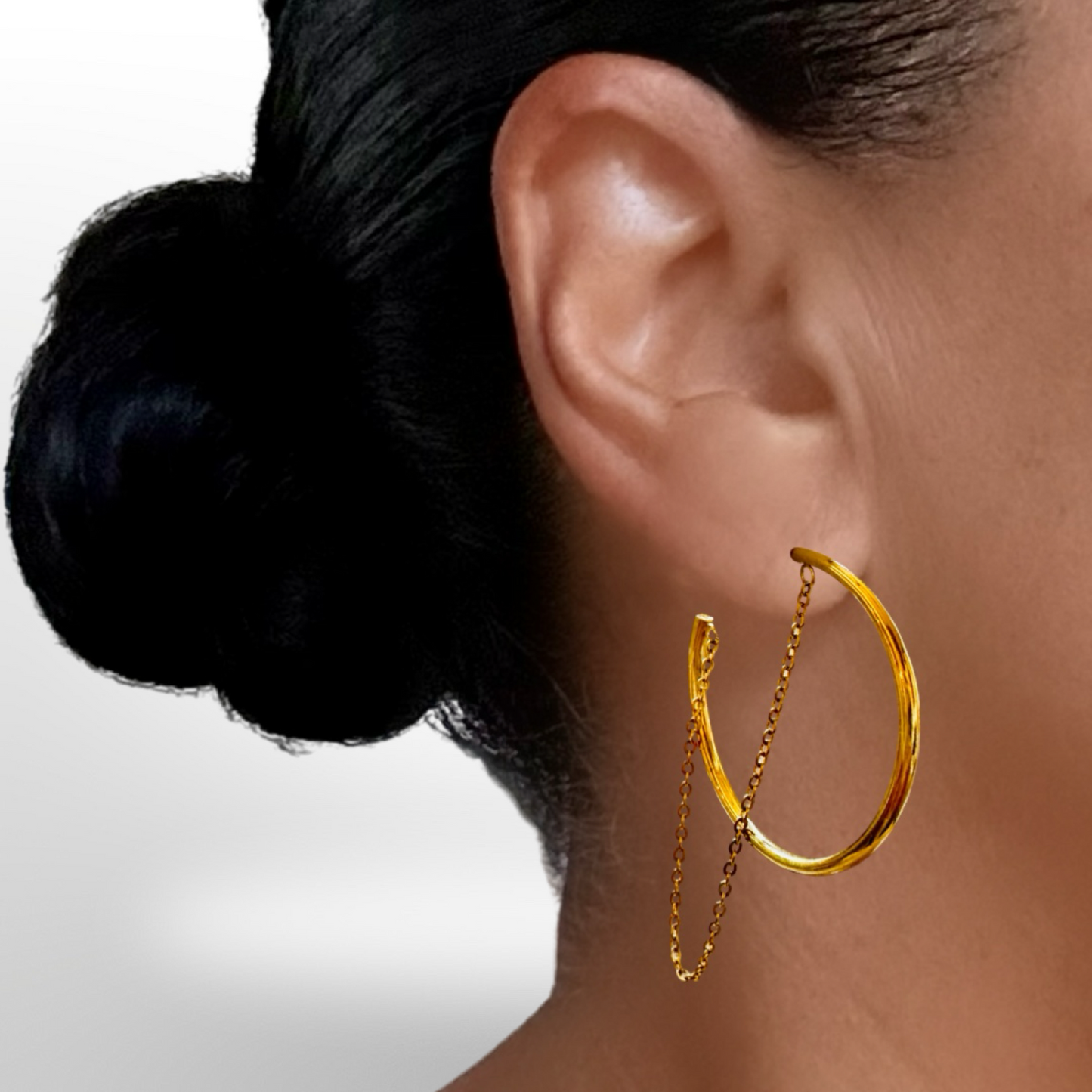 BOTTEGA HOOP EARRINGS - Butterfly Alley Jewelry