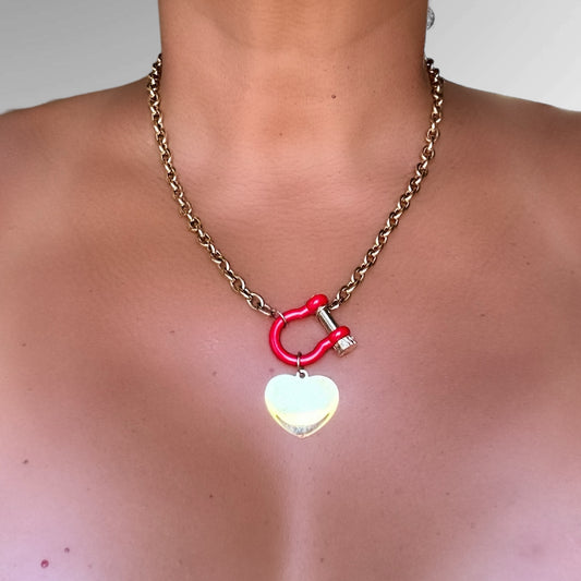 LOVE LOCK NECKLACE - Butterfly Alley Jewelry