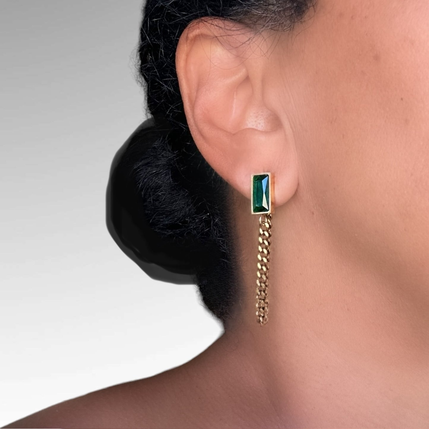 GREEN WITH ENVY EARRINGS