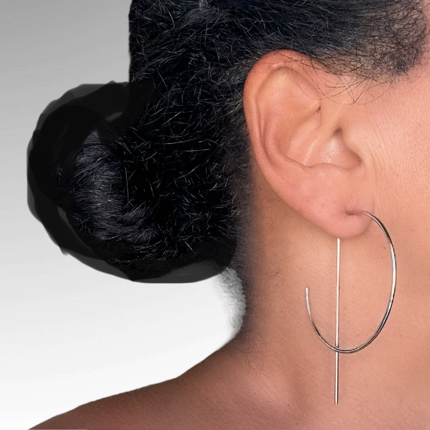 READ BETWEEN THE LINES HOOP EARRINGS - Butterfly Alley Jewelry