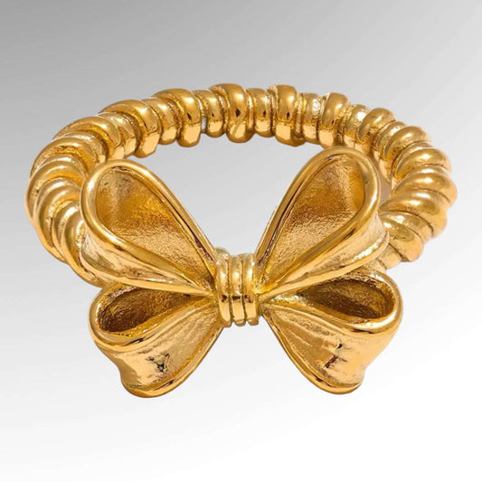 CHLOE BOW RING - Butterfly Alley Jewelry