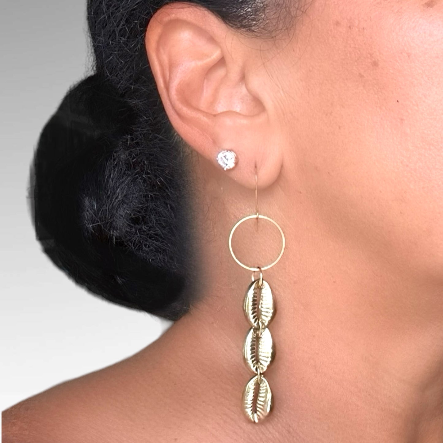 COWRIE SHELL EARRINGS