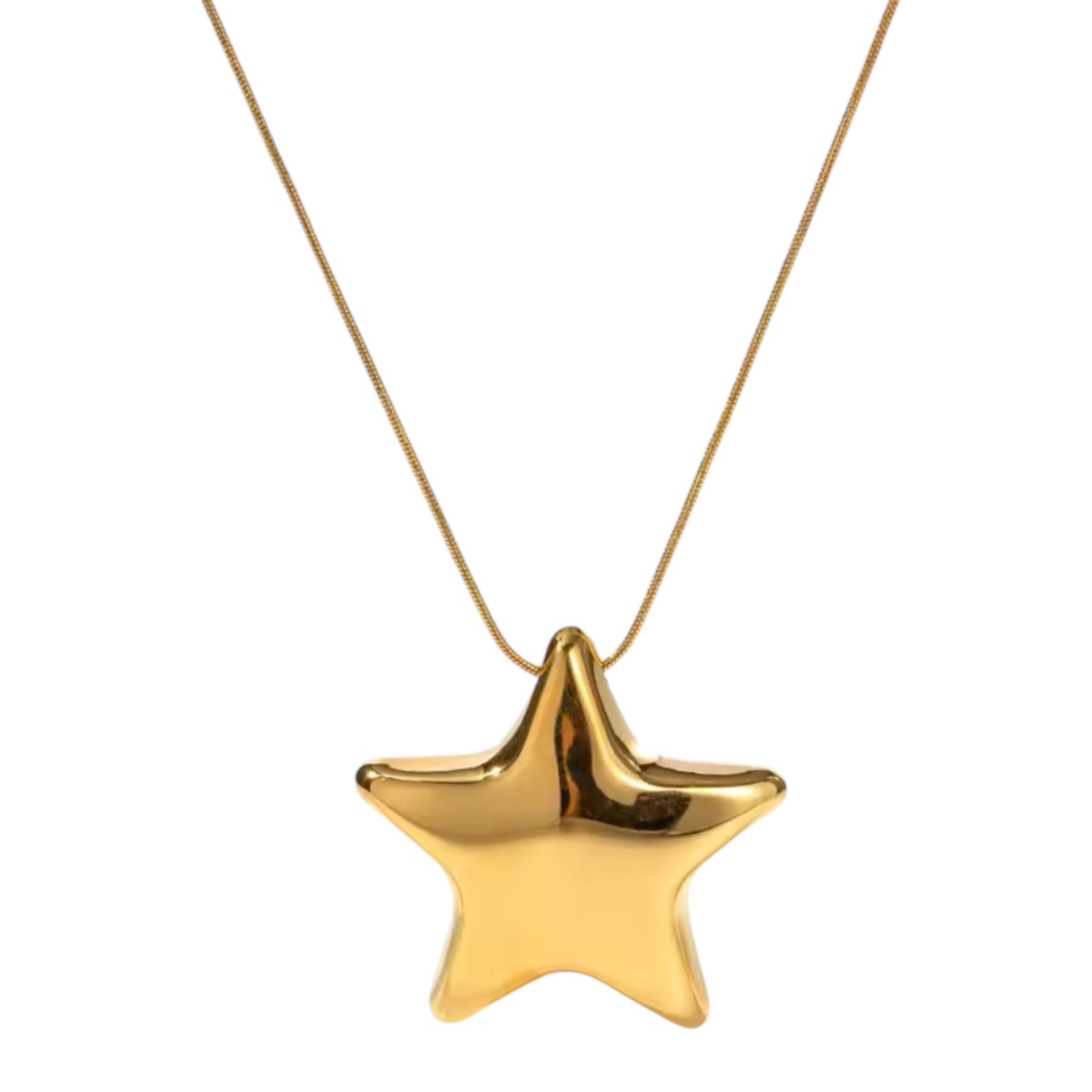 PUFFED STAR NECKLACE