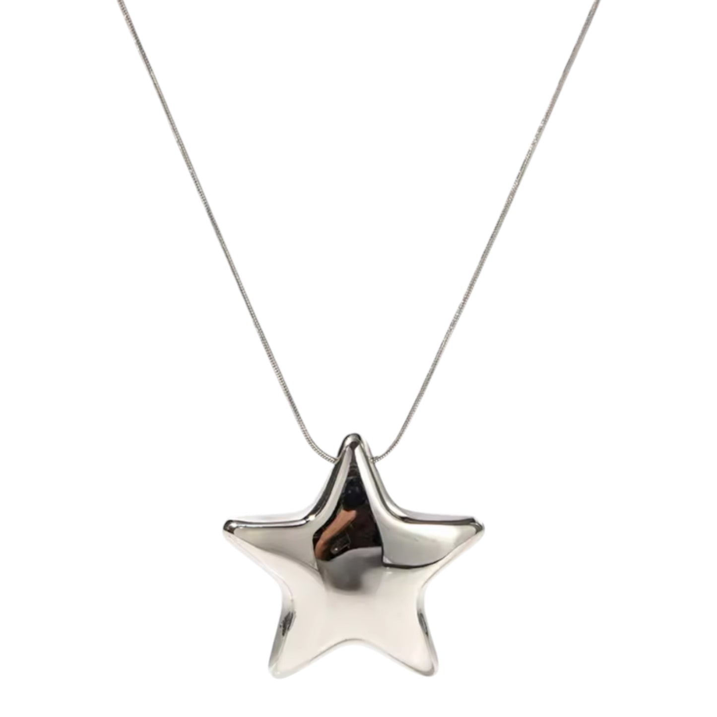 PUFFED STAR NECKLACE