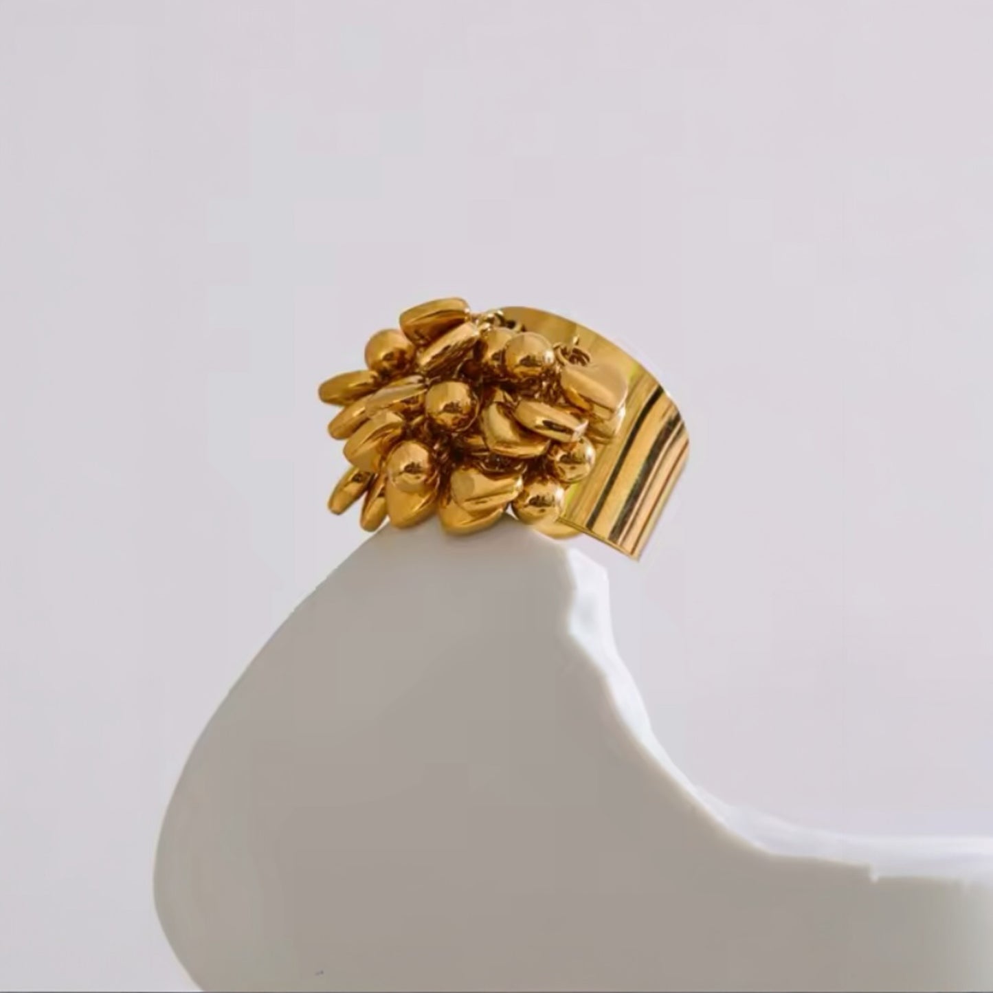 HEART CHARM RING