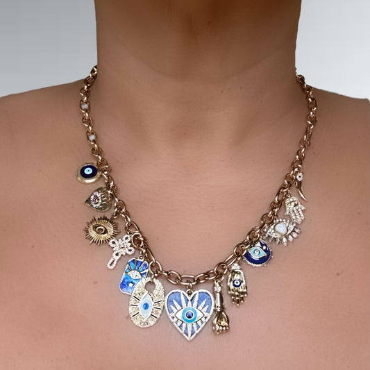 Guardian Charm Necklace by Butterfly Alley Jewelry – Bold & Beautiful