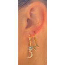Load image into Gallery viewer, EXPRESS YOURSELF BLUE STAR EARRING CHARM
