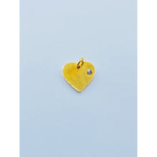 Load image into Gallery viewer, EXPRESS YOURSELF SINGLE CZ HEART EARRING CHARM
