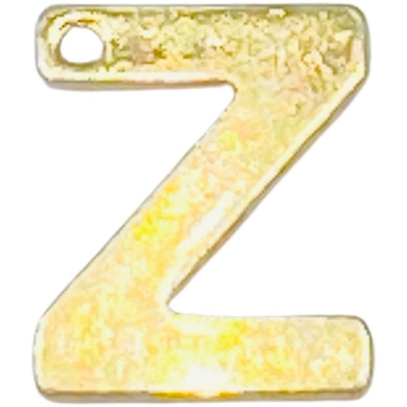 EXPRESS YOURSELF Q-Z BLOCK LETTER EARRING CHARM