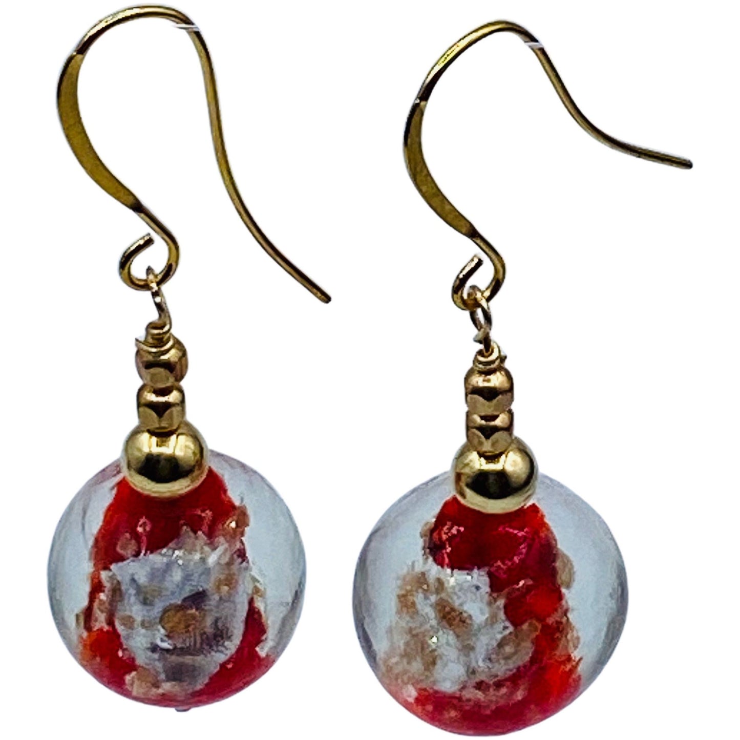 CRYSTAL BALL EARRINGS