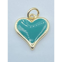 Load image into Gallery viewer, EXPRESS YOURSELF ENAMEL HEART EARRING CHARM
