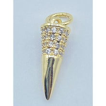 Load image into Gallery viewer, EXPRESS YOURSELF PAVE SPIKE EARRING CHARM
