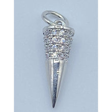 Load image into Gallery viewer, EXPRESS YOURSELF PAVE SPIKE EARRING CHARM
