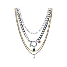 Load image into Gallery viewer, SANTANA GEM LIFE EXPOSED LAYERED NECKLACE
