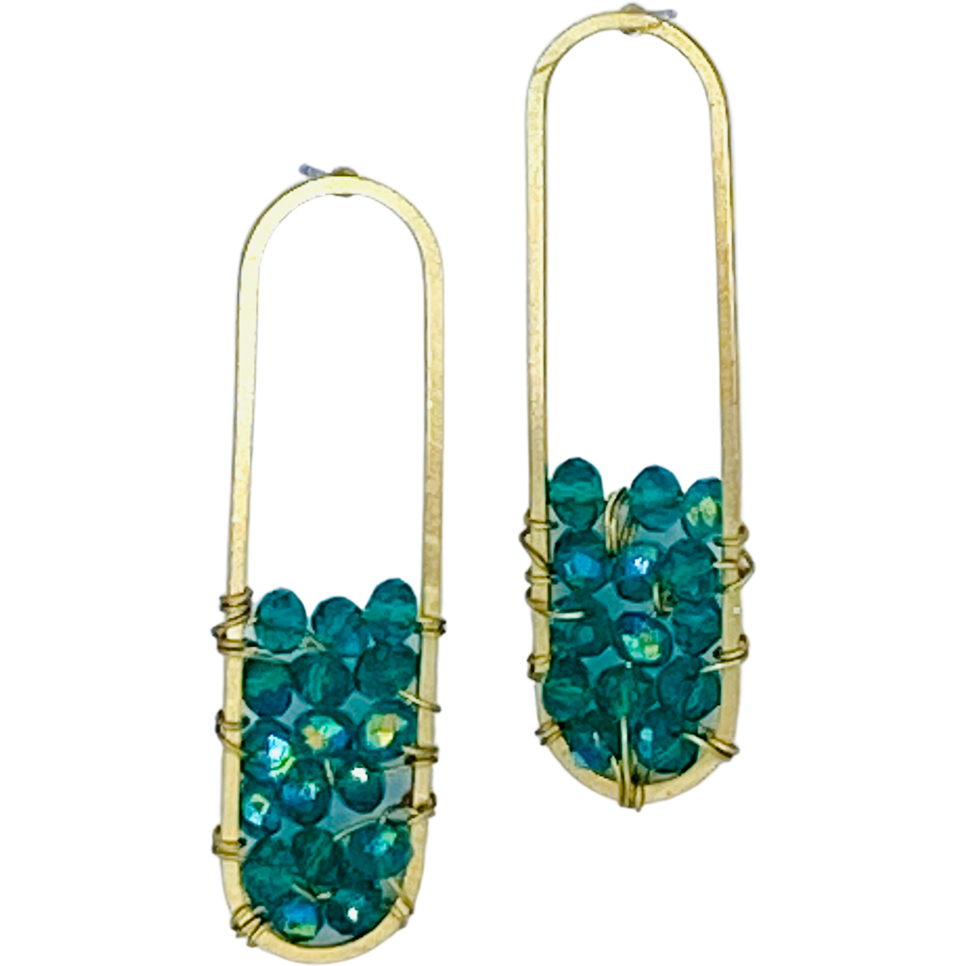 LINDSEY CRYSTAL EARRINGS - Butterfly Alley Jewelry