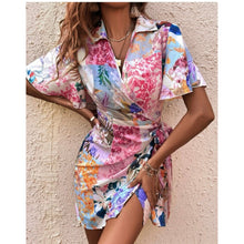 Load image into Gallery viewer, ROSES WRAP DRESS
