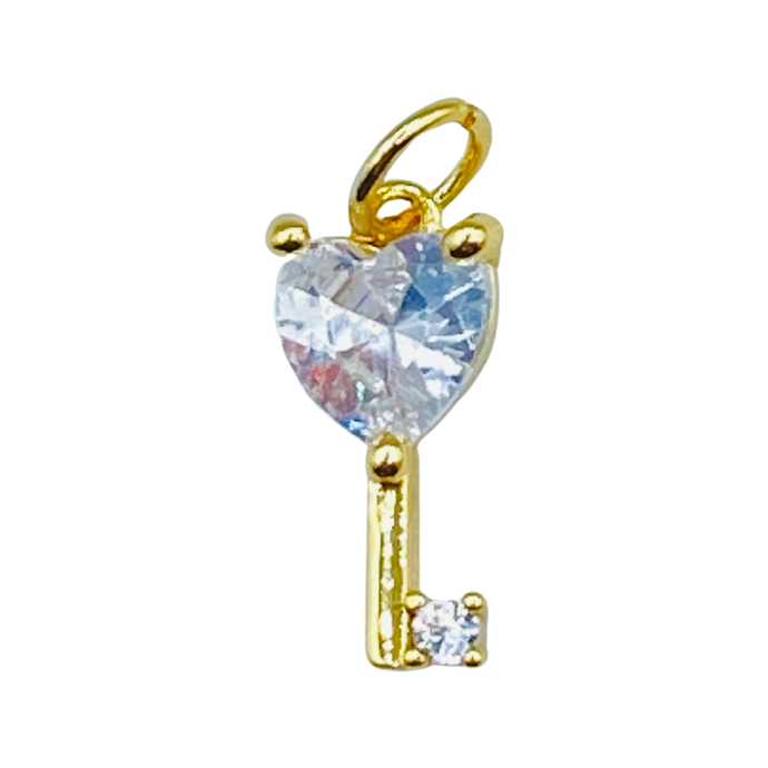 EXPRESS YOURSELF KEY EARRING CHARM