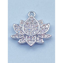 Load image into Gallery viewer, EXPRESS YOURSELF LOTUS EARRING CHARM
