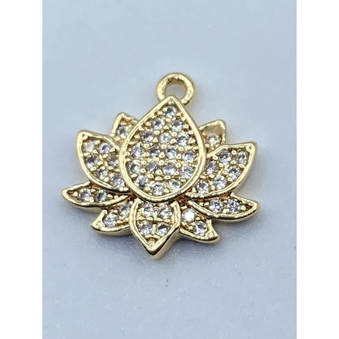 EXPRESS YOURSELF LOTUS EARRING CHARM