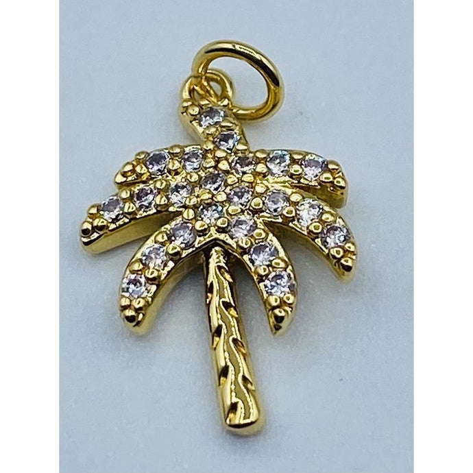 EXPRESS YOURSELF PALM TREE EARRING CHARM
