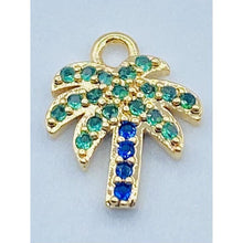 Load image into Gallery viewer, EXPRESS YOURSELF PALM TREE EARRING CHARM

