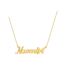 Load image into Gallery viewer, SAY MY NAME BUTTERFLY NECKLACE
