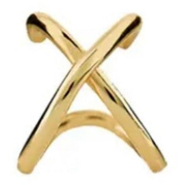 X MARKS THE SPOT EAR CUFF