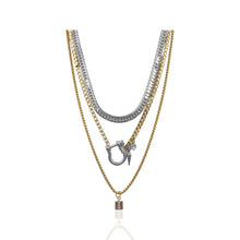 Load image into Gallery viewer, SANTANA ROLL THE DICE LAYERED NECKLACE

