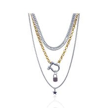 Load image into Gallery viewer, SANTANA SHOOTING STAR LAYERED NECKLACE
