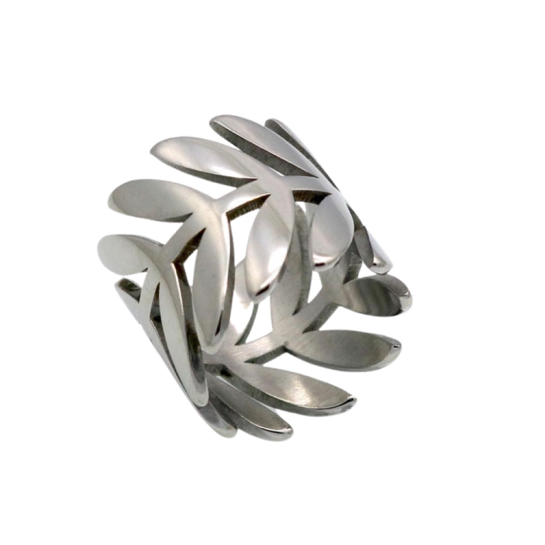 TROPICAL LEAF RING